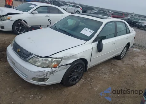 2002 Toyota Avalon Xls z USA, uszkodzony, nr VIN 4T1BF28BX2U249678
